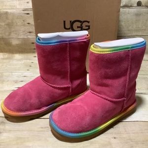 Ugg Kids' Classic Short II Rainbow, Size 1